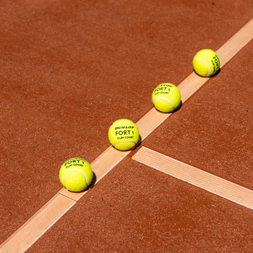 DUNLOP Tennisball Fort Clay Court - Der Profi auf dem Sandplatz