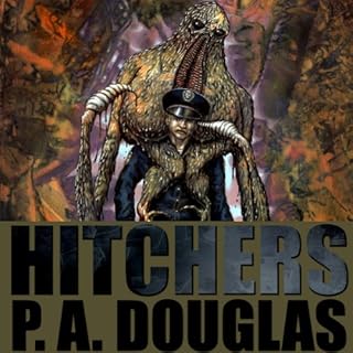 Hitchers Audiolibro Por P.A. Douglas arte de portada
