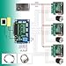 RATTMMOTOR 4 Axis Nema23 Stepper Motor CNC Kit 270oz-in 76mm 3A Dual Shaft,TB6560 MD430 Driver,Mach3 Control Card Breakout Board 24V DC CNC Controller Kit for CNC Router Engraving Machine