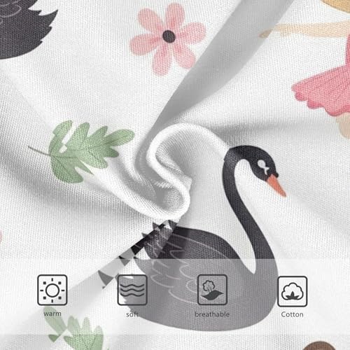 Cute Cartoon Ballerina White Toddler Underwear Floral 2t Cotton Panties for Girl Stylish Kids Briefs Undies3