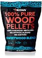 Kona Sweetwood Blend Smoker Pellets, Intended for Ninja Woodfire Outdoor Grill, 8 lb Resealable Bags