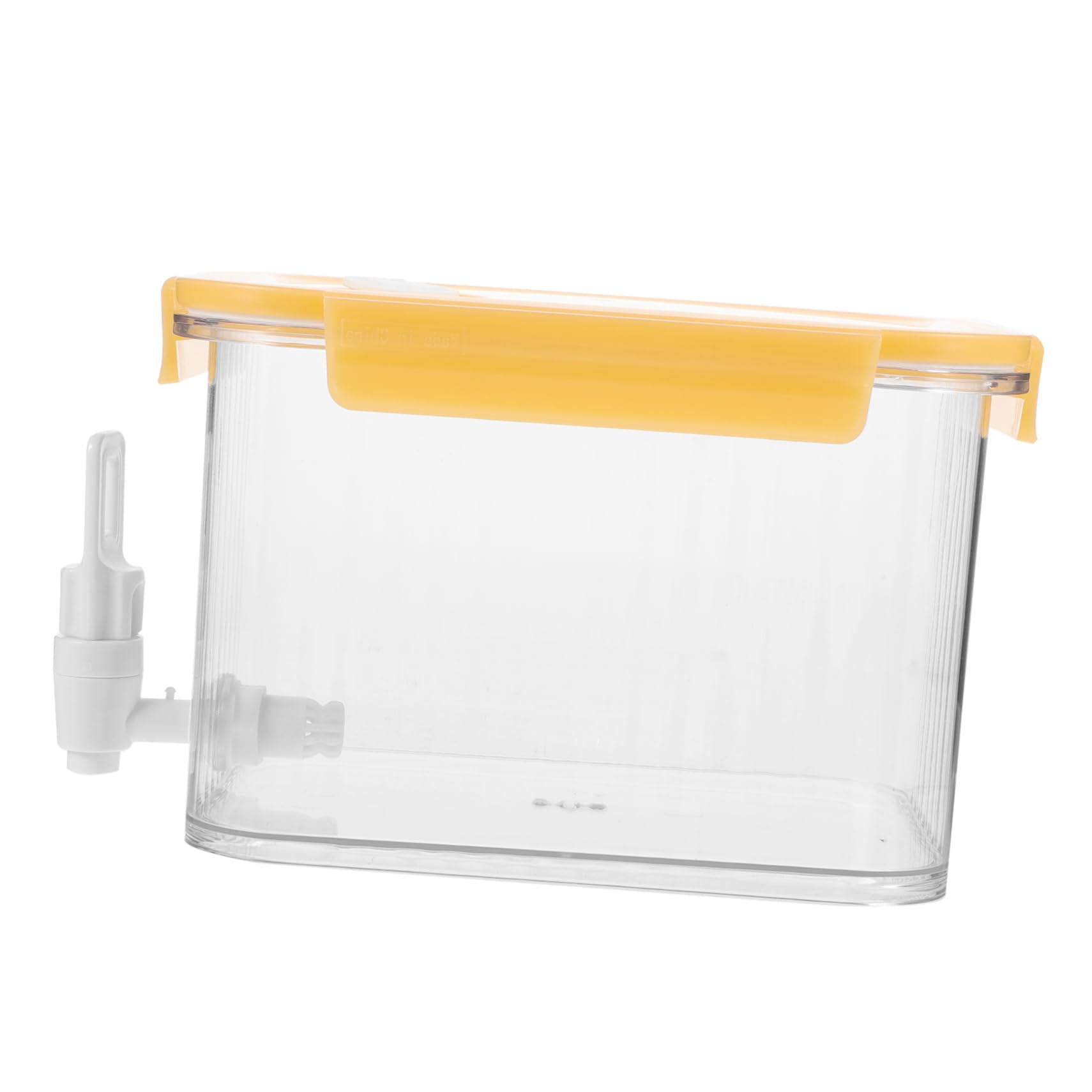 GRIRIW Solid Juice Container Fashion Drink Dispenser with Spigot Versatile Water Container for Fridge for Parties Outdoor Activities Cold Beverages