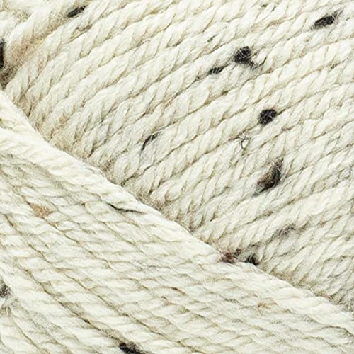Image of Lion Brand Yarn Basic Stitch Anti-Pilling Yarn for Crocheting, Knitting, and Crafts, Almond Tweed, 3 Pack