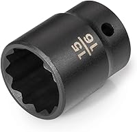 Vista 20 de TEKTON 1/2 Inch Drive x 1-1/16 Inch 12-Point Impact Socket SID22227 Profundo