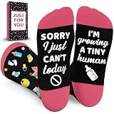 ZAGKOO Mom to Be Gifts - Expecting Gift for Pregnant Women - 1st Mother, First Time Mom Gifts for New Mom, Mommy, Wife, Daughter, New Parents - Cute Pregnancy Sock