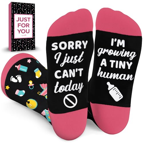 ZAGKOO Mom to Be Gifts for First Time Pregnant Women - Cute Pregnancy Sock