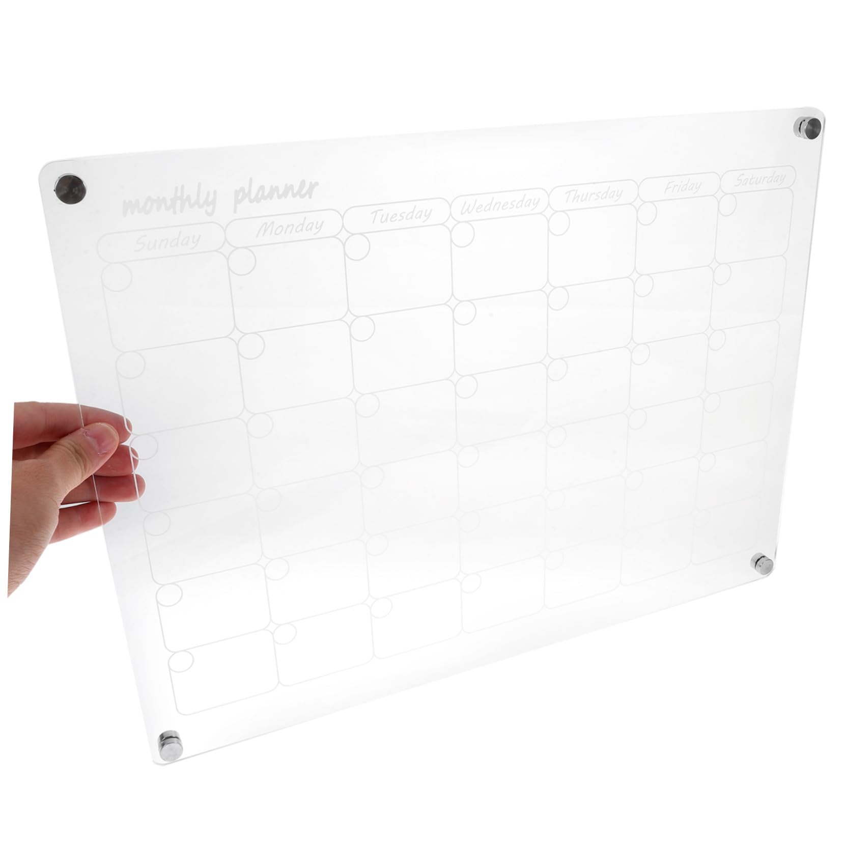 Calendario Magnético Para Refrigerador Calendario Semanal Magnético