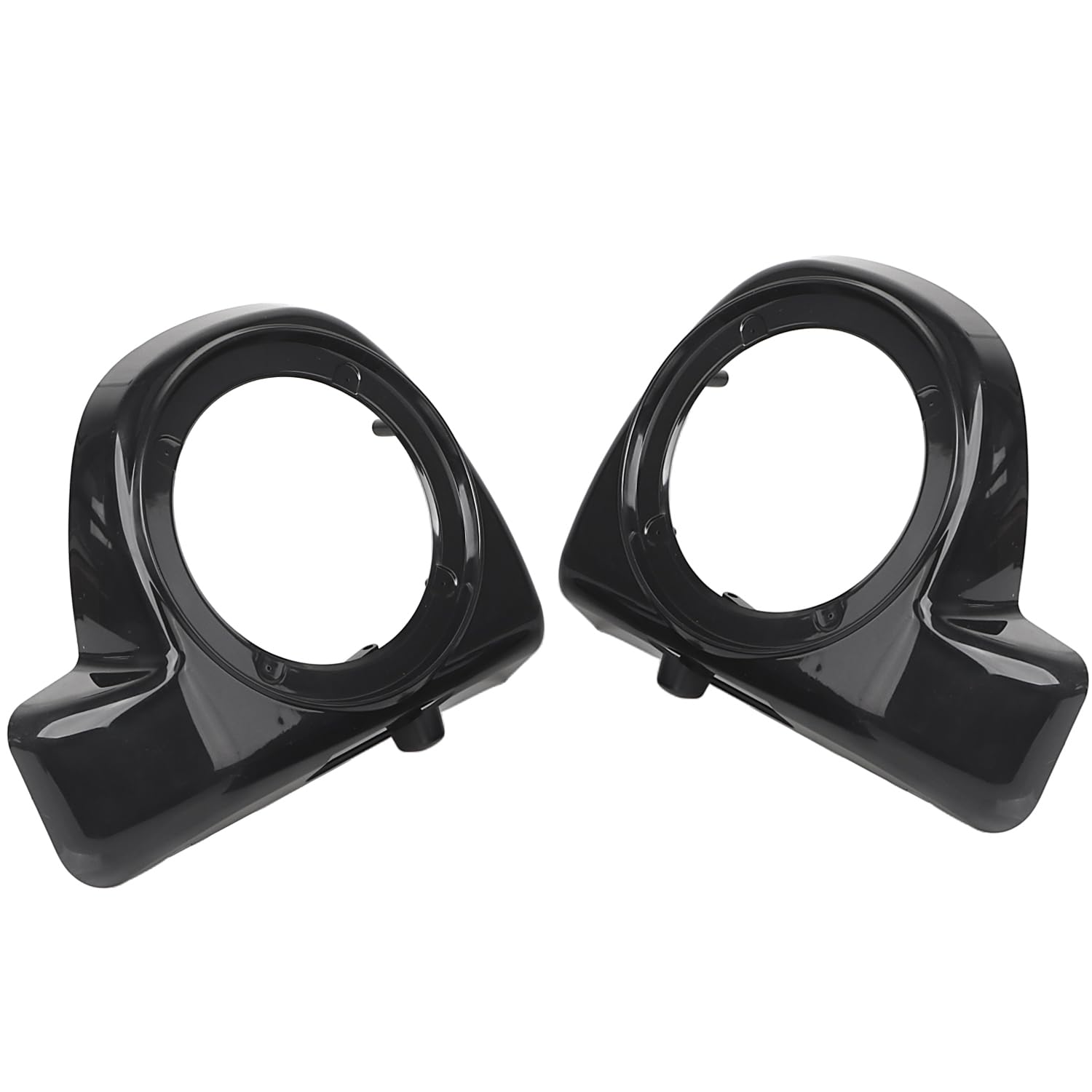 Caja de Altavoces Frontal e Inferior de 6,5 Pulgadas para Harley Touring CVO Street Glide Road Glide Electra Glide 2014-2023,sin Pintar