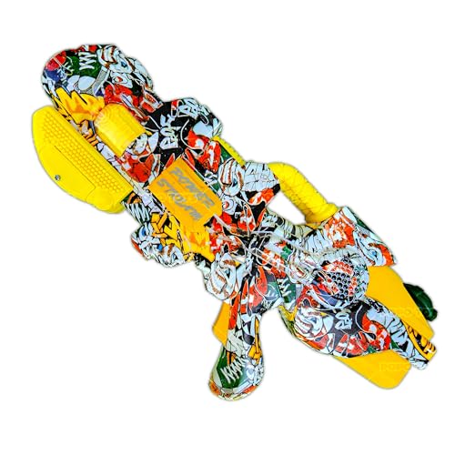 Image of PoPo Toys Summer-SparkStream: Electric Aquatic Blaster| Long Range | High Pressure Automatic Squirt Gun Toys for Summer Pool Party | Automatic Electric Water Guns for Adults & Kids