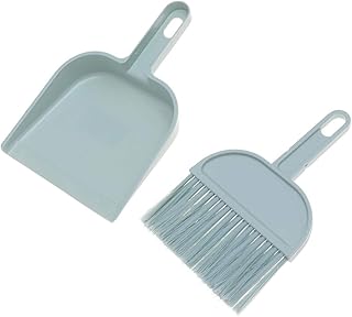 NUOBESTY Mini Scopa Scopa da Tavolo Detergente Desktop Condizionatore Spazzola per La Pulizia del Condensatore Gabbia per Animali Spazzata Scopa Scopa per Ufficio a Casa