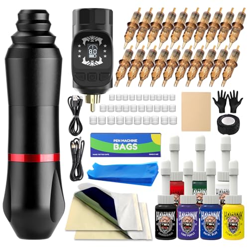 HAWINK Kit de Tatouage Sans Fil EKHWP6-1
