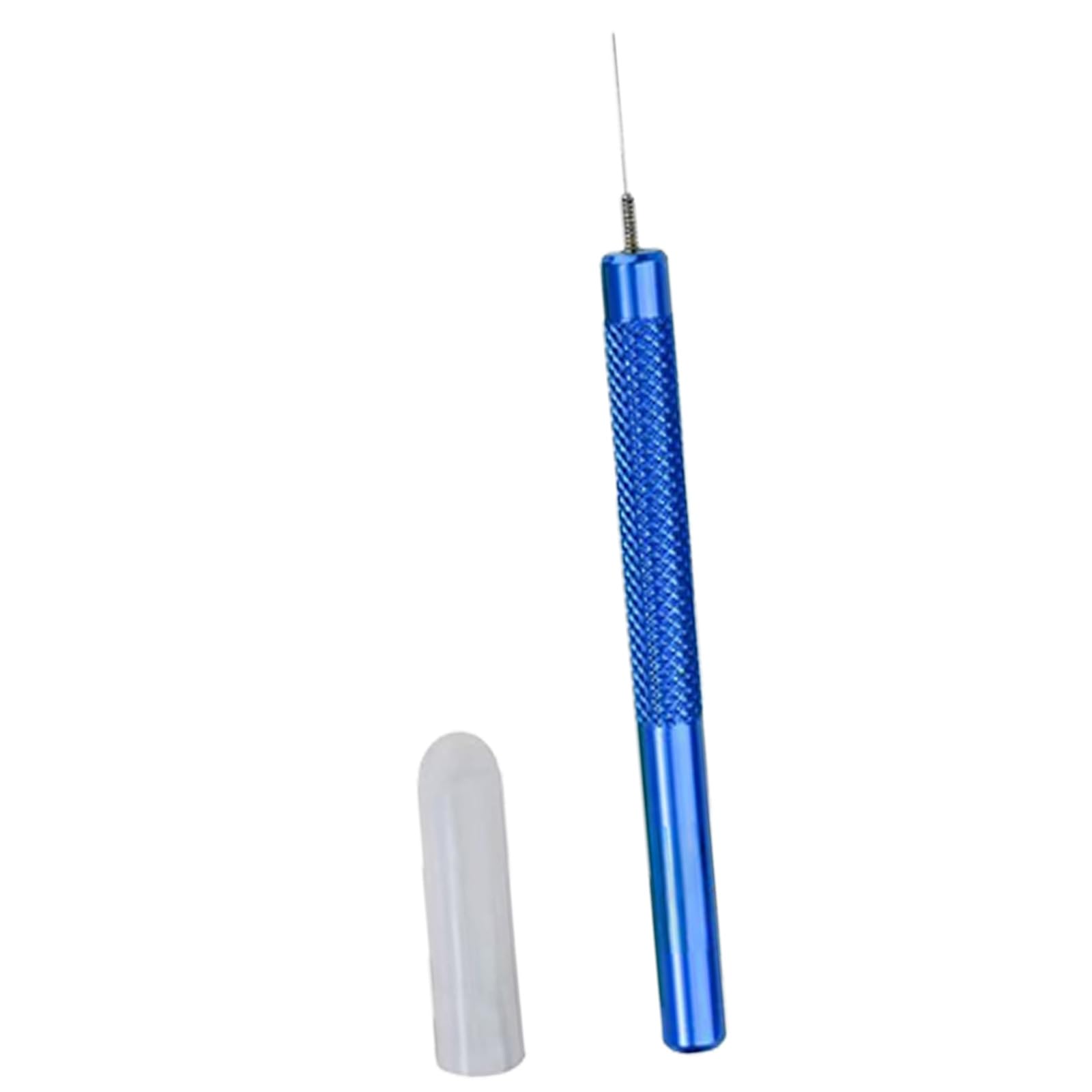 ihwfaityu Handle Metal Adhesive Tool for Model Assembly Repair, Blue