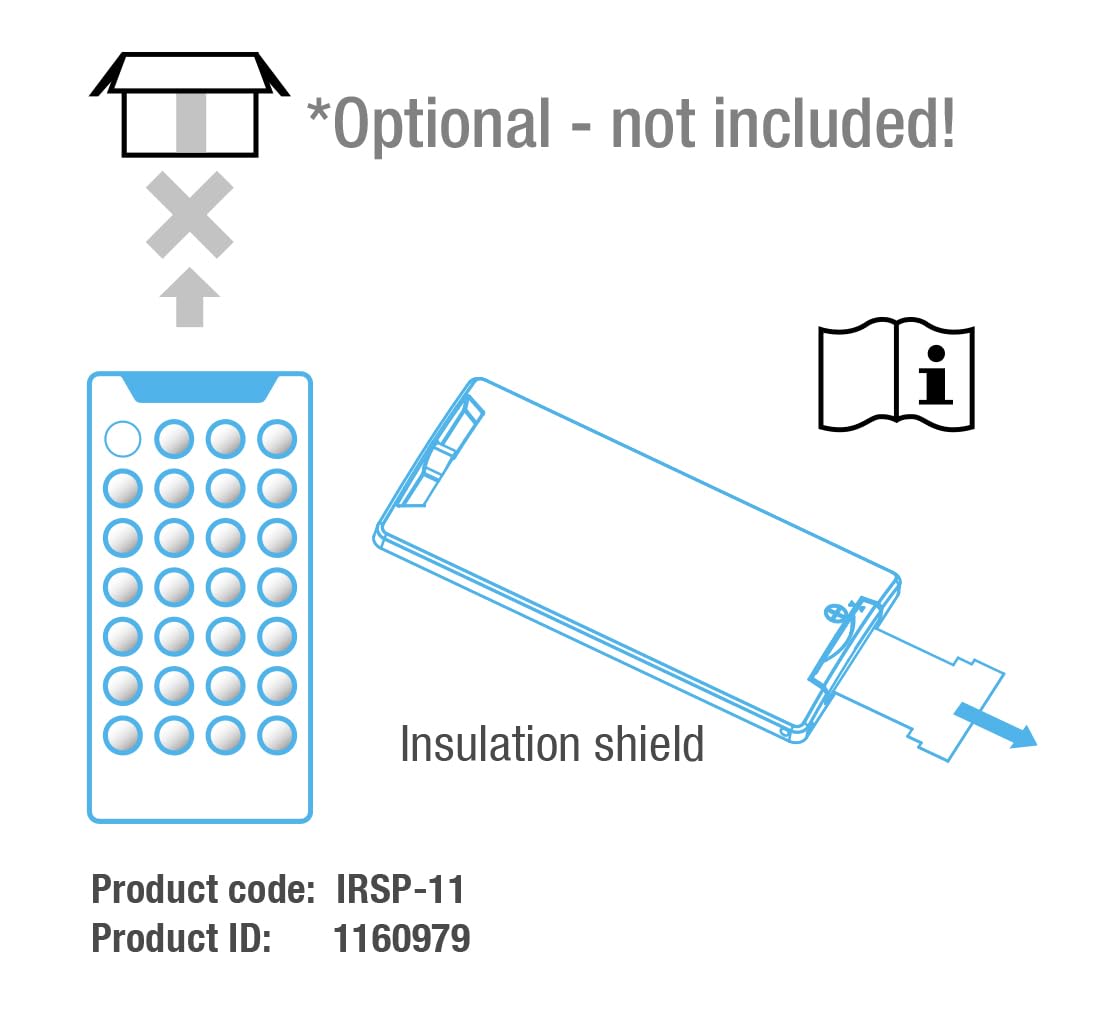 Präsenzmelder Unterputz 360° 10 m IP44 2000 W LED geeignet