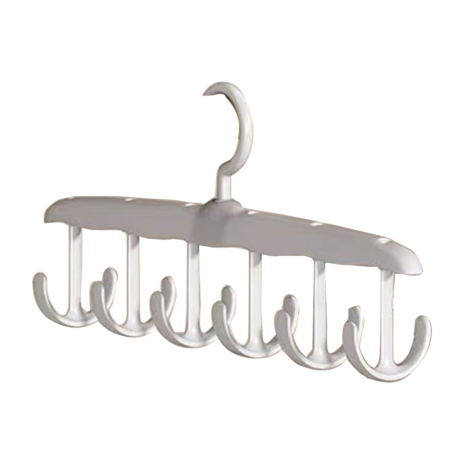 Tsophreniq Multifunctional Swivels Hook Organizers for Portable Living Space Students Household Wardrobes Accessories Sturdy Rotating Garment Rack