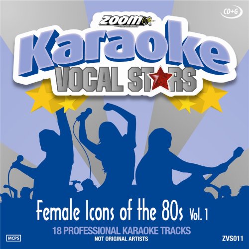 Karaoke Cdg Female Icons of the 80s V-1