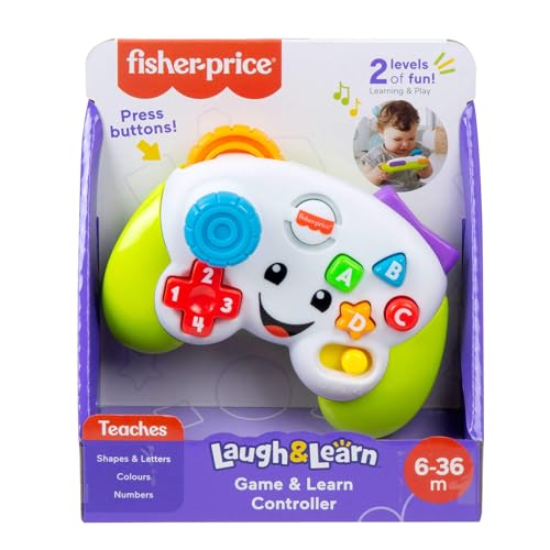 Mattel Fisher-Price Laugh & Learn Game & Learn - Controlador de Juguete