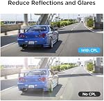 VIOFO CPL Filter Anti-Glare Circular Polarizing Lens for A229 series / A329S series Dash Cam Front Camera | Anti-Glare Circular Polarizing Lens, Reduce Reflections and Glare, Enhance Color Saturation, Easy Installation and Removal
