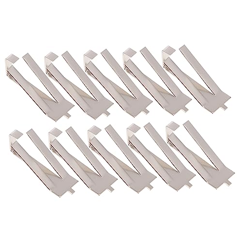 CIYODO 10pcs Sturdy Printer Hot Bed Clamp Glass Bed Stable Clips for Diy Printer Ender Clips