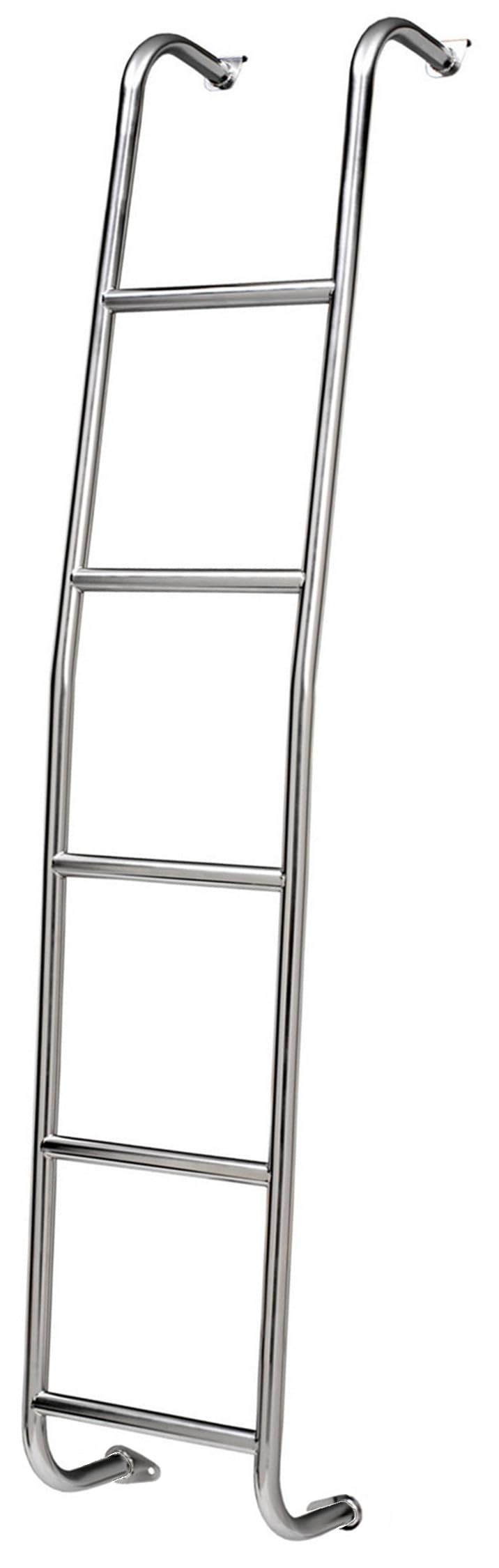 Surco 093NVL Stainless Steel 5-Step Van Ladder - Compatible with 2011-21 Nissan NV2500/3500 HD High Roof Vans