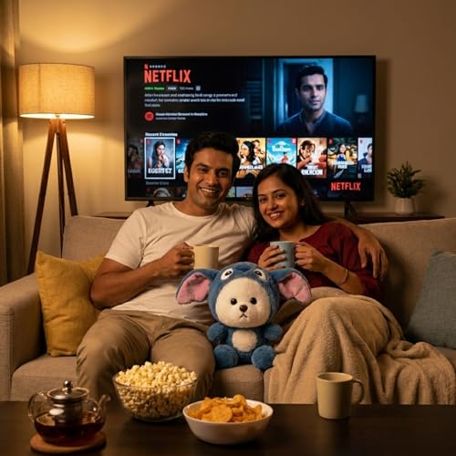 Image of Flufies Plush Soft Toys for New Born Baby and Baby Boy - Soft and Easy Wash Plush - Huggable Plush Toys for Girls and Boys - Soft Toy for Home Decor (20 cm Hoodie Bear)