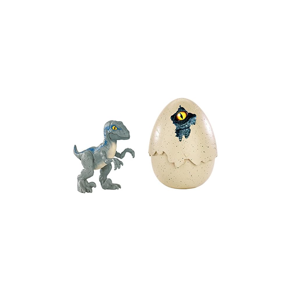 Hatch N Play Dinos Huevo Blue Jurassic World Juguete Jurassic