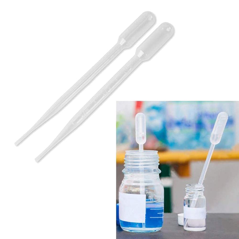 Pack of 200,Plastic 3ml Disposable Transfer Pipette,Suitable for Essential Oils & Science Laboratory: Industrial & Scientific