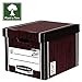 Produktbild Bankers Box Premium hohe Archivbox (Presto System) 10 Stück Holzoptik