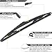AUTOBOO Replacement For Ford Focus 2012-2015 2016 2017 2018 Rear Windshield Wiper Blade Arm Set-Factory OE Style CV6Z17526C