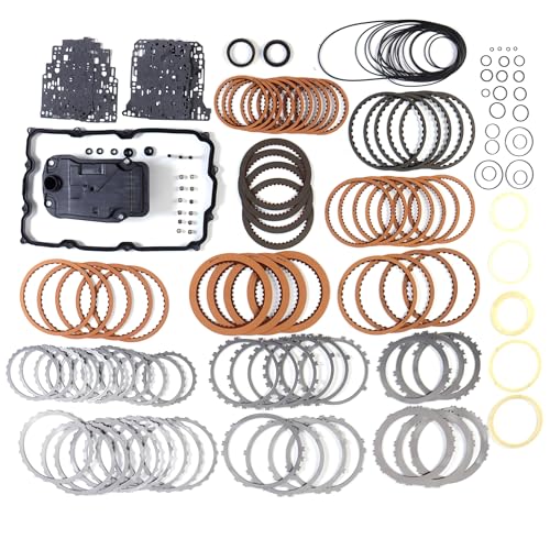 INGKAN AB60E AB60F Transmission Master Rebuild Kit with Oil Filter Fits for Tundra 2007-2011 /Sequoia 2008-2011 5.7L Replace OE AB60E AB60F