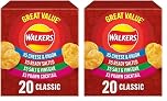 Walkers Classic Variety Multipack Crisps Box 20x25g (Pack of 2)