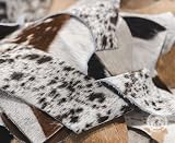 Genuine Cowhide Leather Scraps, 1 lb, 100% Real Cow Hide (Assorted)