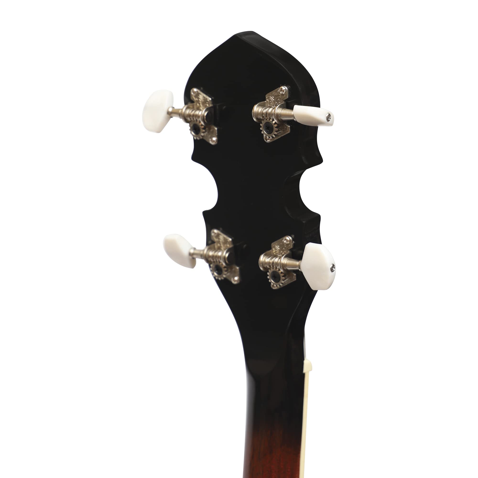 4-Saiten-Banjo mit fester Rückseite, 17 Bünde, 4-saitiger Tenor-Banjo, kurze Mensur