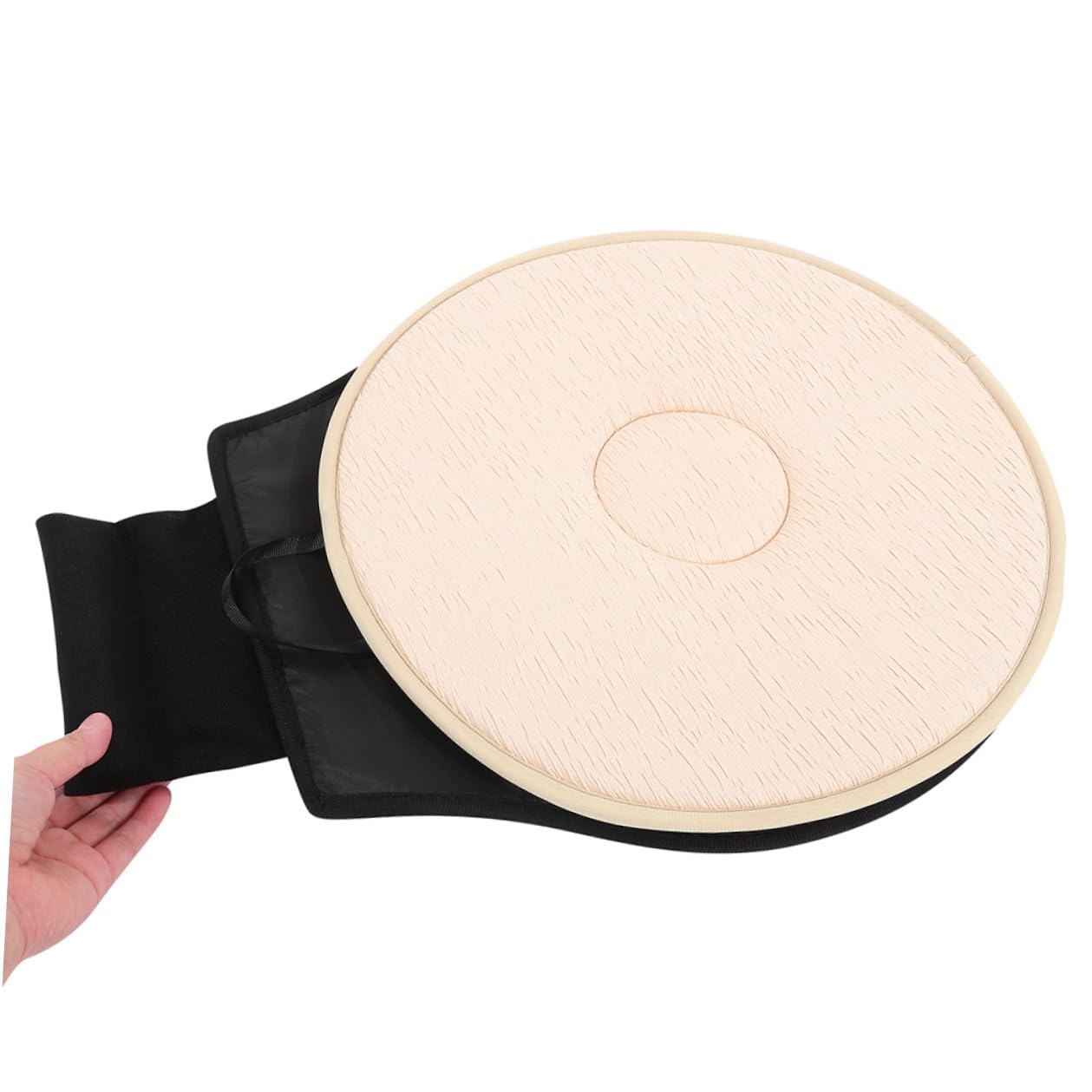 SHINEOFI Cojín de Asiento Giratorio para Coche Función 360 Grados, 2 Unidades Ergonómicas para Personas Mayores y Mujeres Embarazadas, Anillo Simple para Mayor Comodidad
