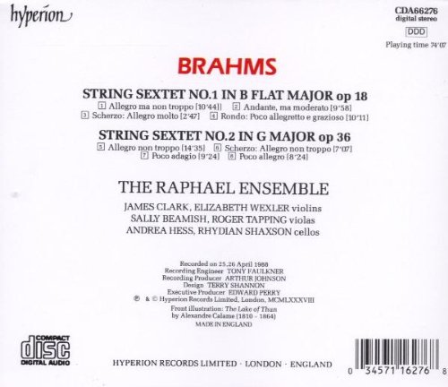 String Sextets Nos. 1 & 2