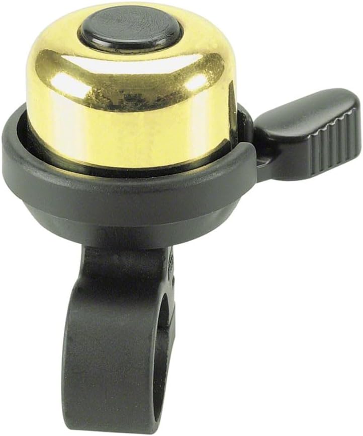 Replacement Compatible with Incredibell Brass Duet Bell - Gold, 33mm Dome, Fits 21.7-24mm Handlebar Bicycle Bike