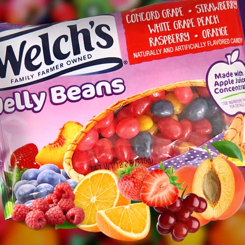 Grape Jelly Beans And Assorted Fruit Flavors, Easter Egg Fillers And Basket Stuffers, Pack Of 2 #TOP3