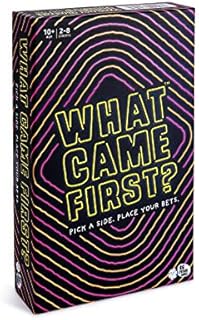 What Came First? Simple 50:50 Family Board Game for Kids and Adults