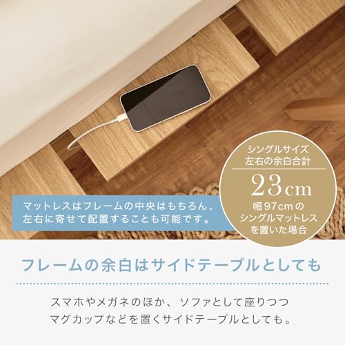 NEO CRASY ボードベッド セミダブル YJ-0003GY の商品画像 5