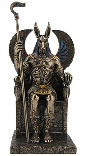 古代エジプト王国の冥界神 アヌビス彫像 ヴェロネーゼ製 古代エジプト王国の冥界神 アヌビス彫像 ヴェロネーゼ製 古代