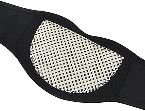 Medical Grade Neck Support Brace Strap for Neck Pain Relief and Bone Relaxer with Self Heating Neck Wrap and Tourmaline Adjustable Cervical Collar for Physical Therapy, Arthritis, Headaches