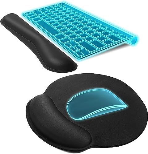 Tukzer Gel Mouse Pad Wrist Rest Memory-Foam Ergonomic Mousepad| Cushion ...