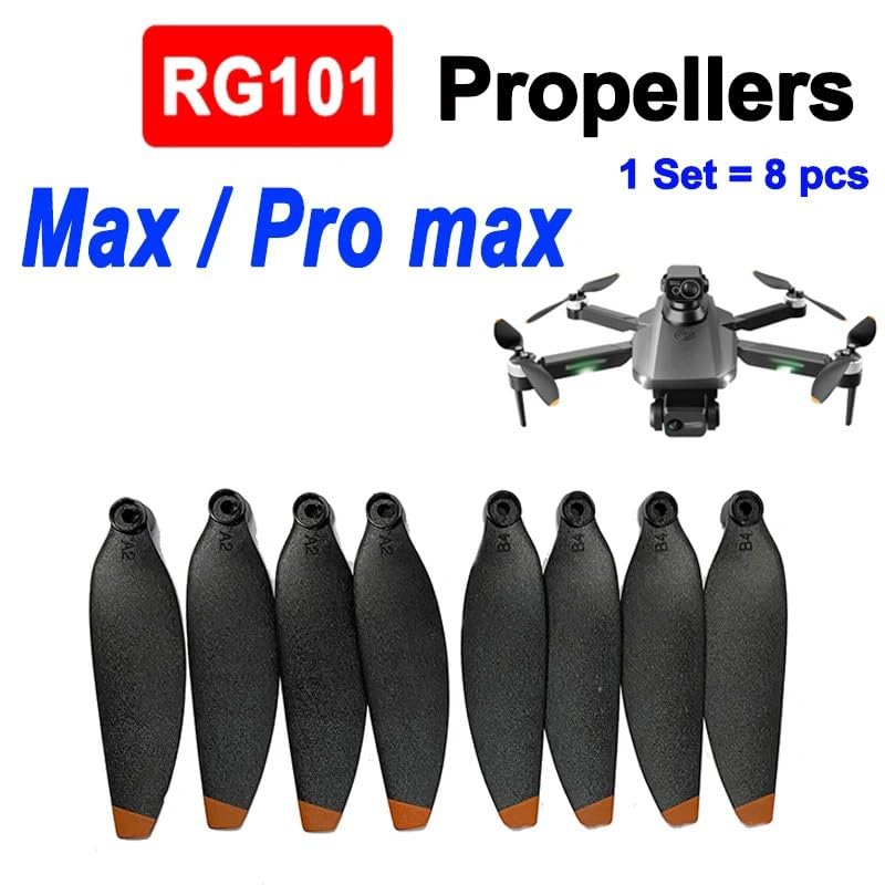 Eliche compatibili con le parti degli accessori delle pale di ricambio del drone RG101 Sostituire la parte(RG101 6Set Propeller)