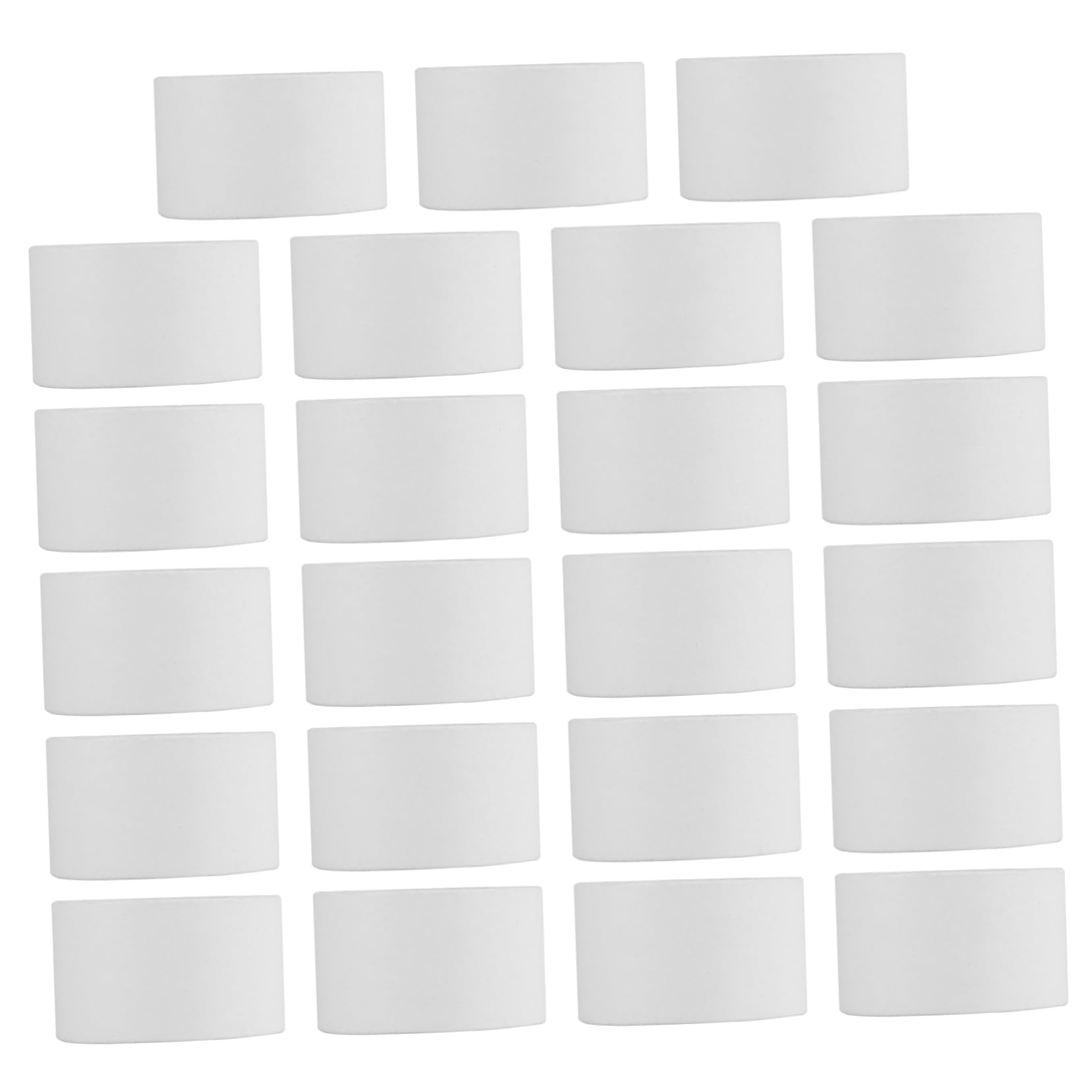HOMSFOU Art Paper Roll Core 25pcs Round Cardboard Tubes White Wrapping Paper Roll for Boys and Easel