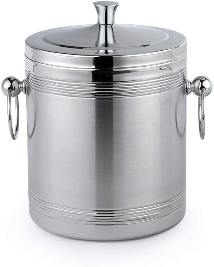 SturdyDouble Dik roestvrij staal ijsemmer Champagne Bucket Ijsemmer Wine Bar Bar Room Wine IJsemmers - Image 3