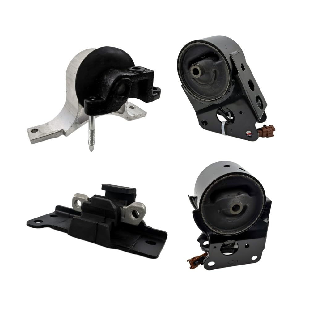 4PCS Engine Motor & Trans Mount Set Compatible with Nissan Maxima Altima Quest 3.5L 2004 2005 2006 2007 2008 2009 with AUTO Trans Mount for A7349EL A7348 A7358EL A7351