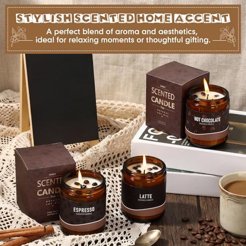 Fullhawl 3-Pack Coffee Scented Candles