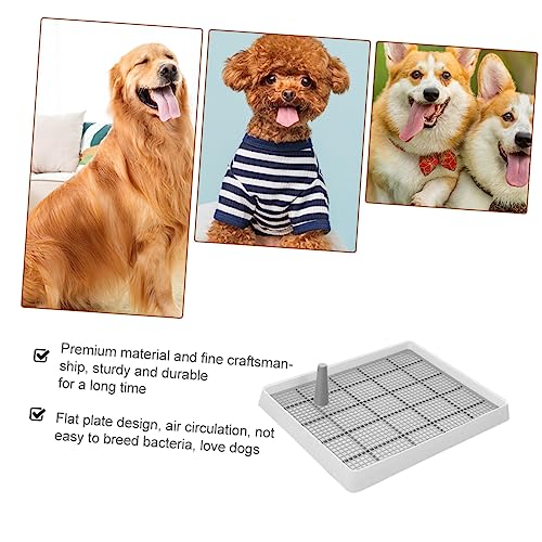 VILLFUL Banheiro Do Cão Bandeja Higiênica Para Cachorro Suporte De Almofada De Treinamento Bandeja D