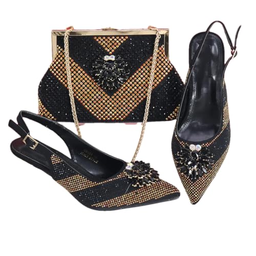 Ensemble sac à chaussures à bout pointu pour sublimer une tenue de fête