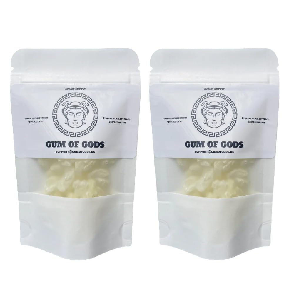 Gum of Gods Classic Pack Natural Mastic Chewing Gum for