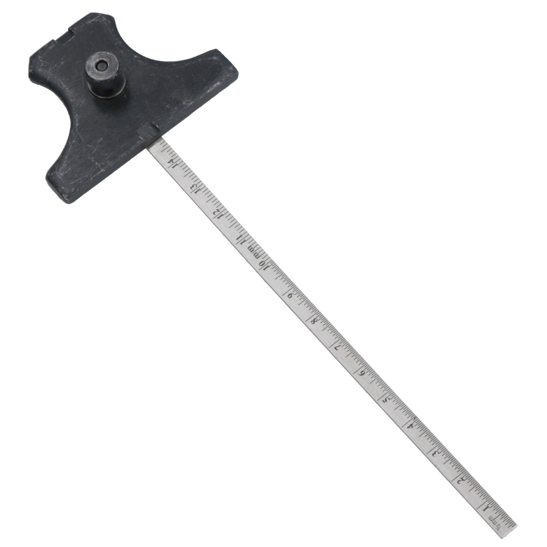 Stainless Steel Ruler Engineers Depth Gauge Metric & Imperial 0-150mm TE734
